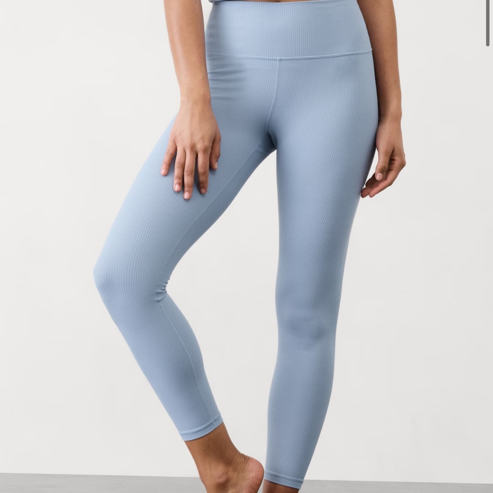 Transcend Rib High Rise 7/8 Legging - Picture 2 of 2
